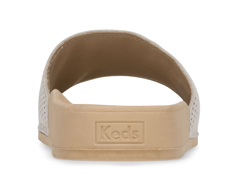 Σανδαλια Γυναικεια - Keds Design Love Fest Bliss - Λευκα/Καφε - ITRVU5970